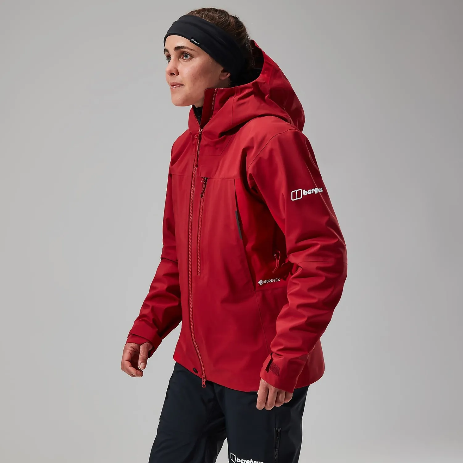 Berghaus Women's MTN Seeker GTX Jacket - Dark Red/Red Online