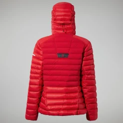 Berghaus Women's MTN Seeker MW Down Hoody - Red Clearance