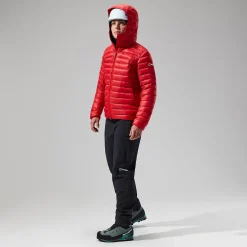 Berghaus Women's MTN Seeker MW Down Hoody - Red Clearance