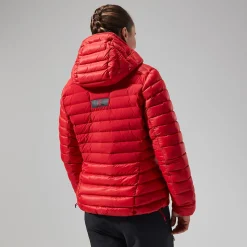 Berghaus Women's MTN Seeker MW Down Hoody - Red Clearance