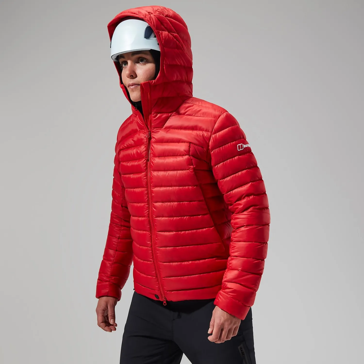 Berghaus Women's MTN Seeker MW Down Hoody - Red Clearance