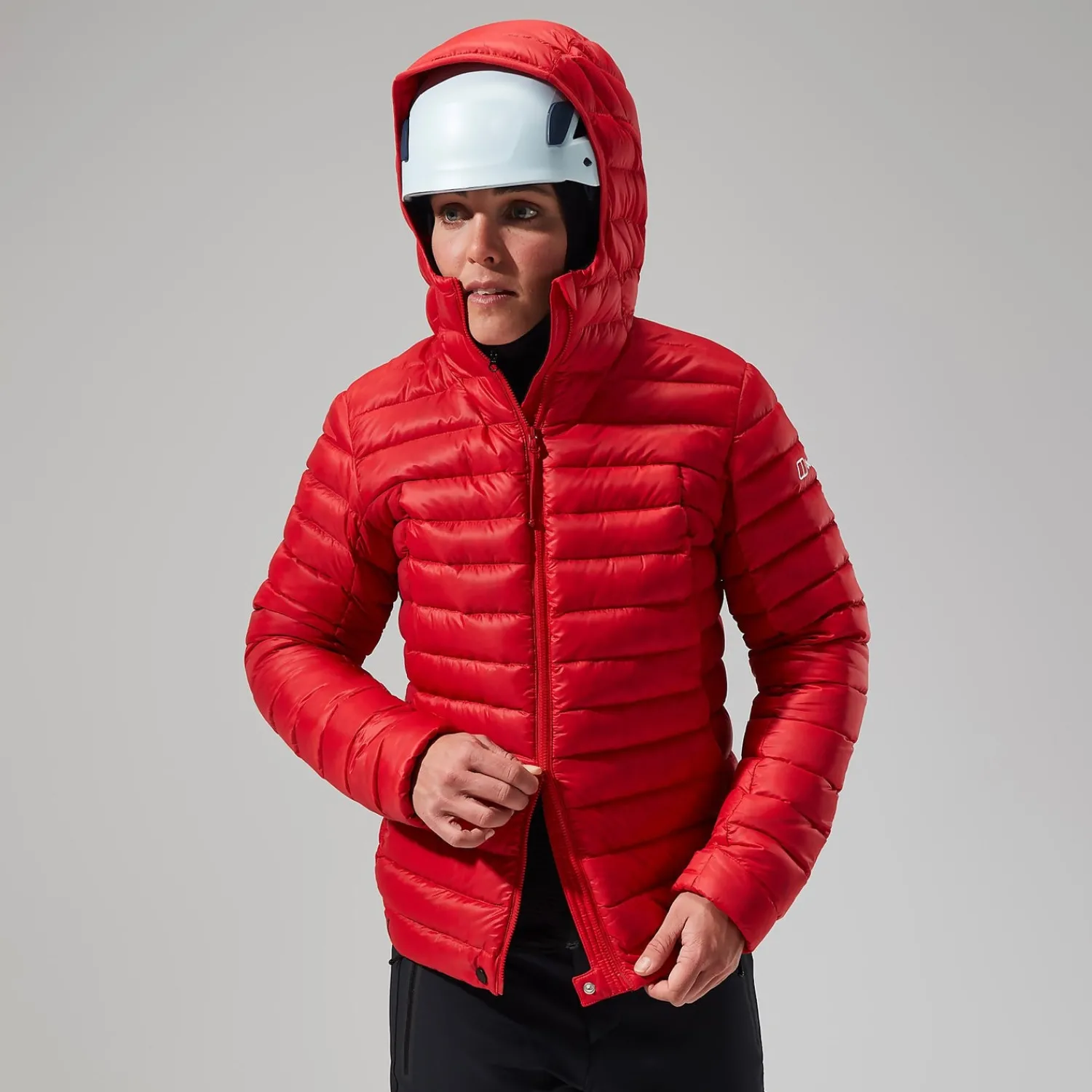 Berghaus Women's MTN Seeker MW Down Hoody - Red Clearance