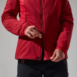 Berghaus Women's MTN Seeker MW Synthetic Hoody - Dark Red/Red Online