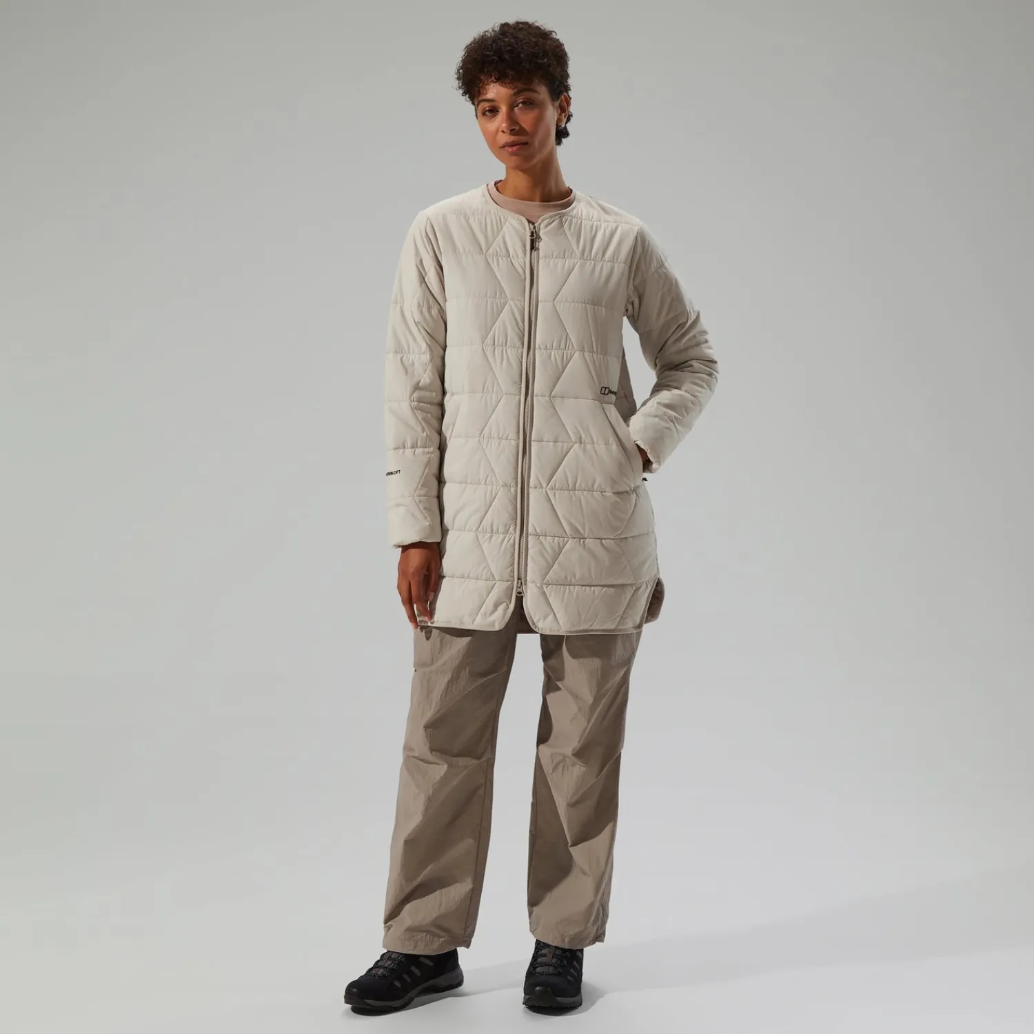 Berghaus Women's Netherdene Quilted Insulated Jacket - Grey Online