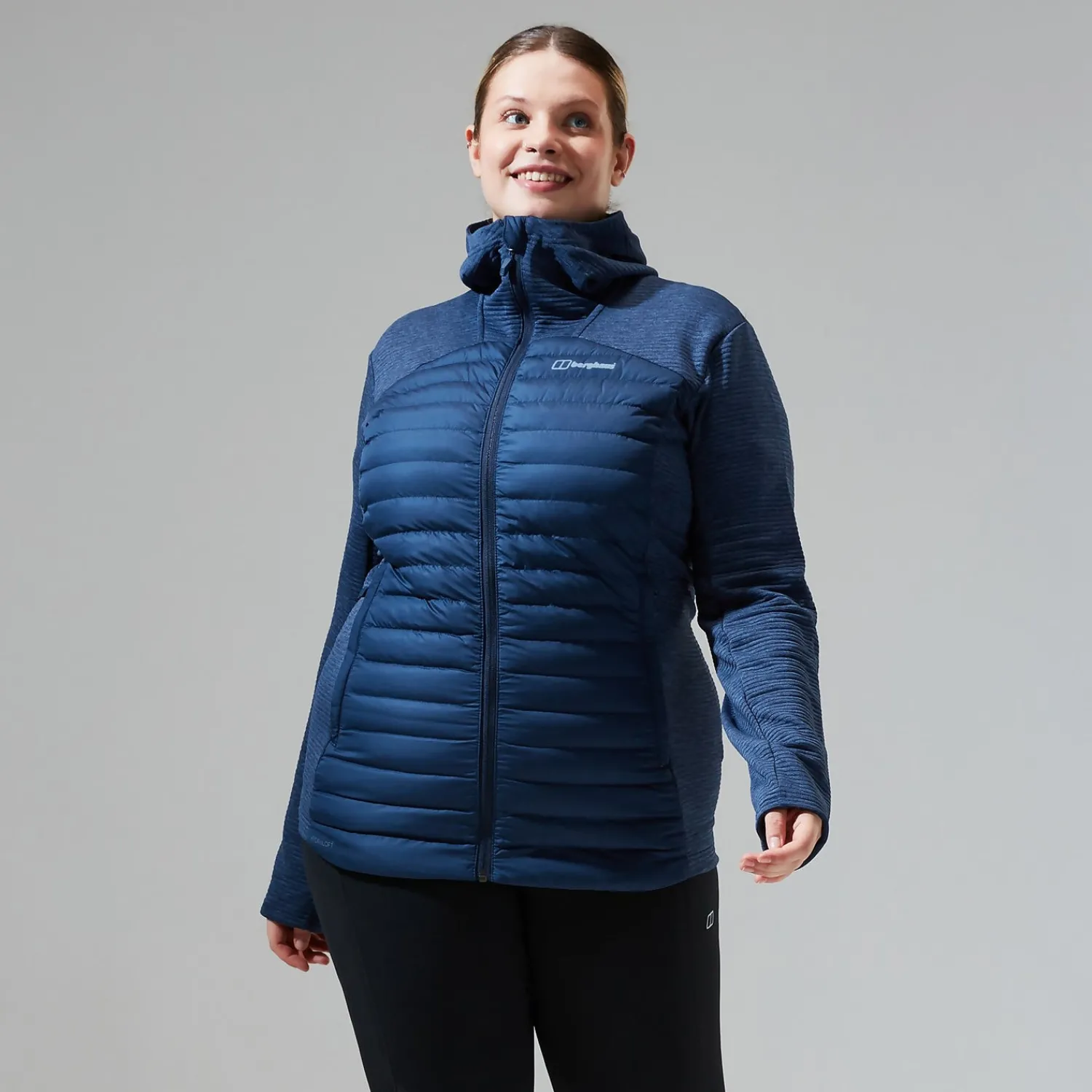 Berghaus Women's Nula Hybrid Jacket - Dark Blue Clearance