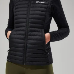 Berghaus Women's Nula Hybrid Jacket - Black Clearance