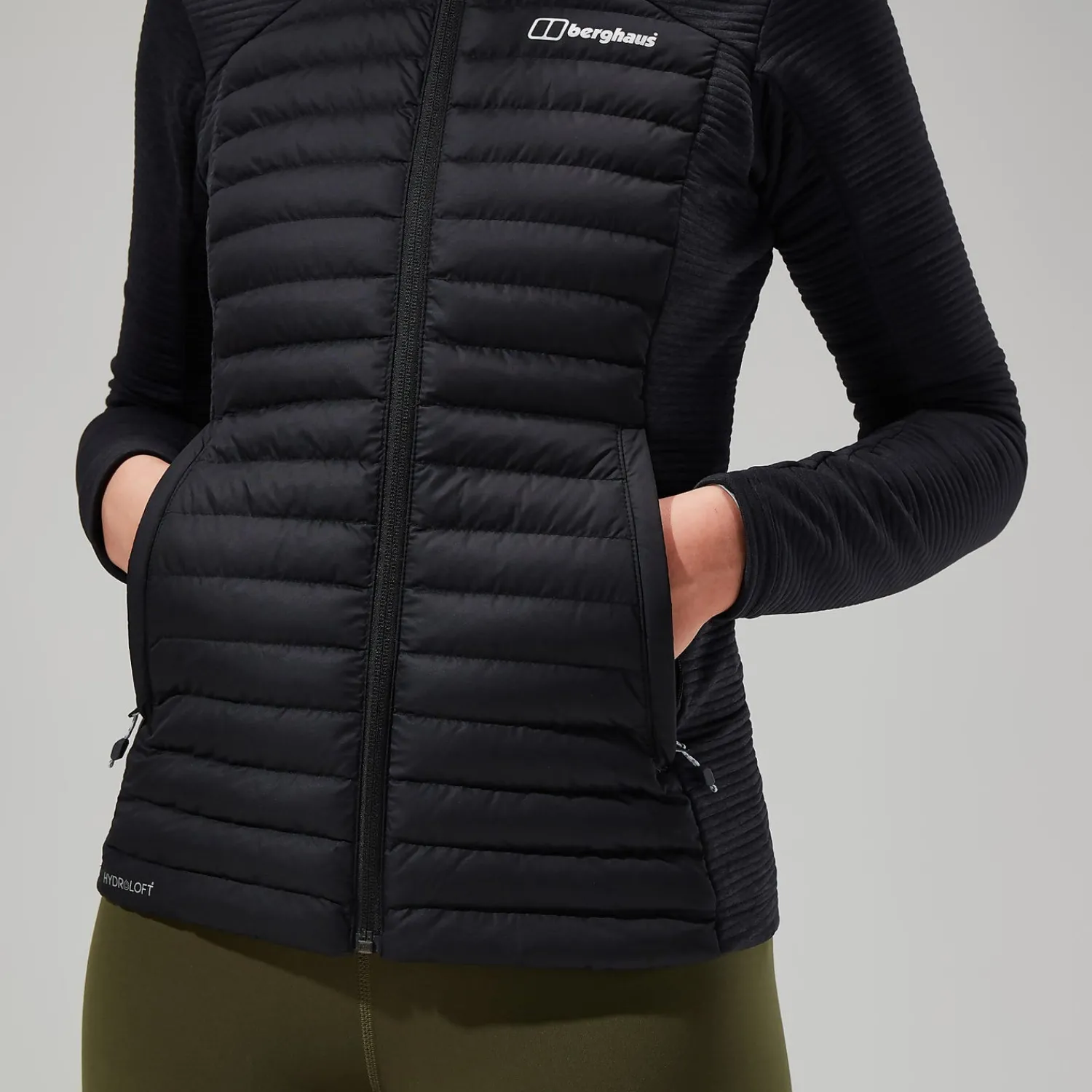 Berghaus Women's Nula Hybrid Jacket - Black Clearance