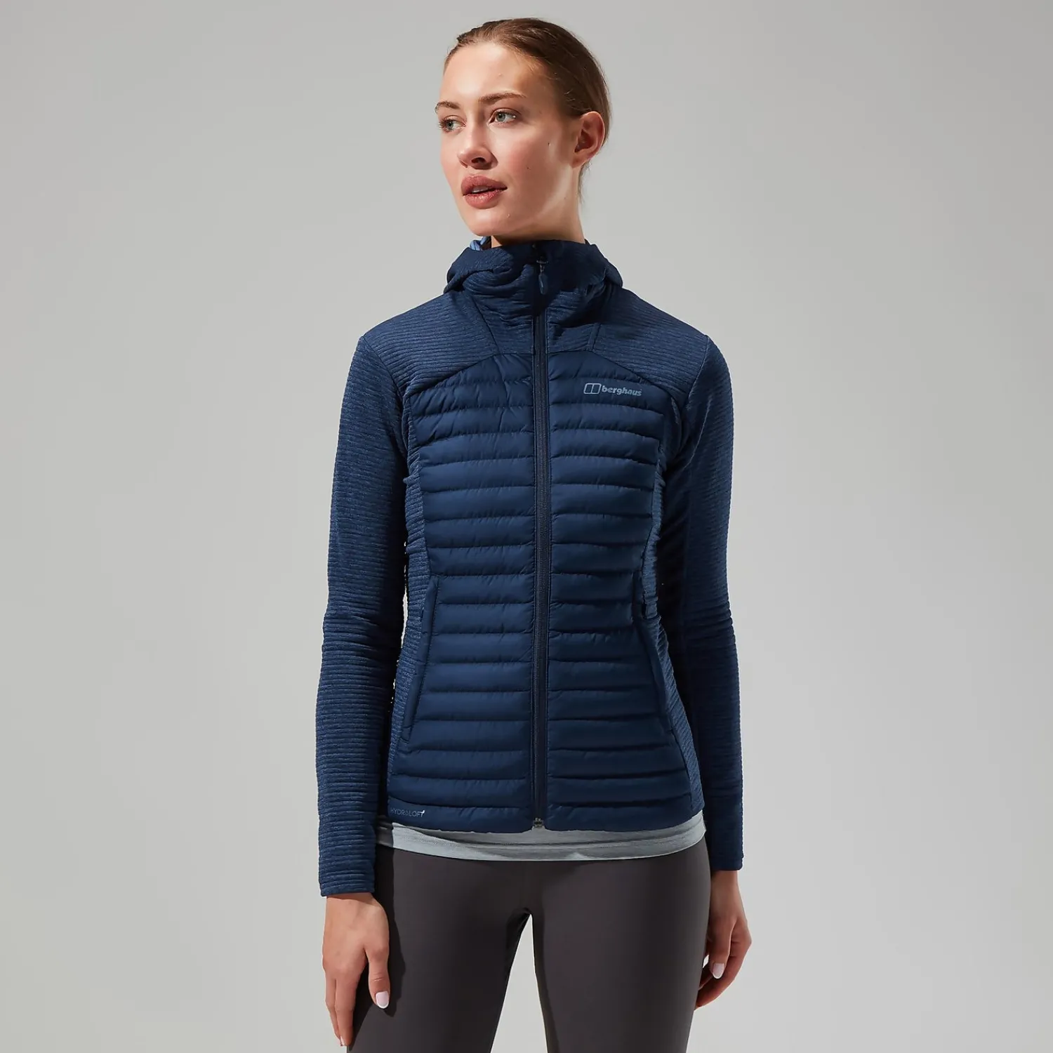 Berghaus Women's Nula Hybrid Jacket - Dark Blue Clearance