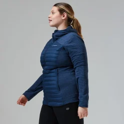 Berghaus Women's Nula Hybrid Jacket - Dark Blue Clearance