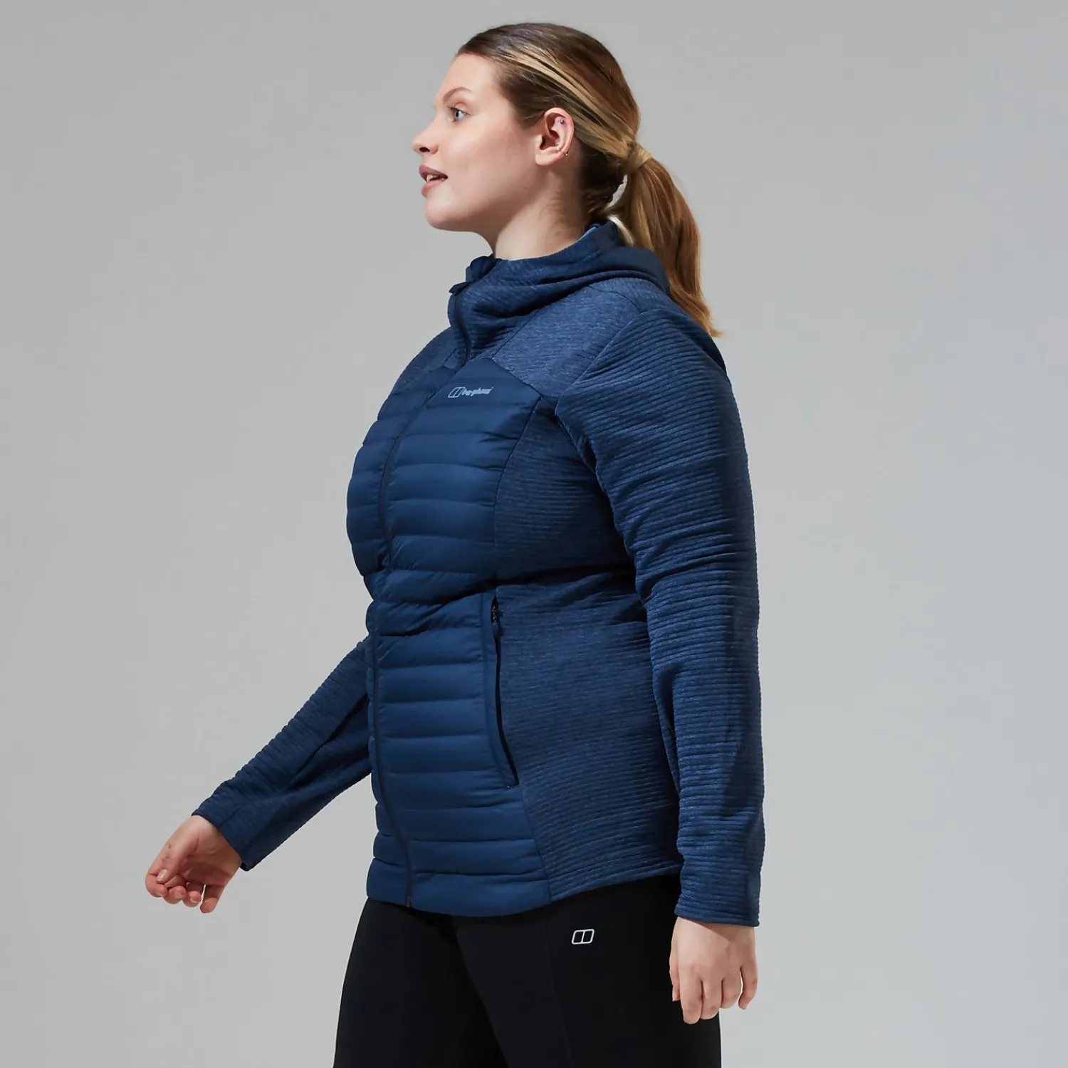 Berghaus Women's Nula Hybrid Jacket - Dark Blue Clearance