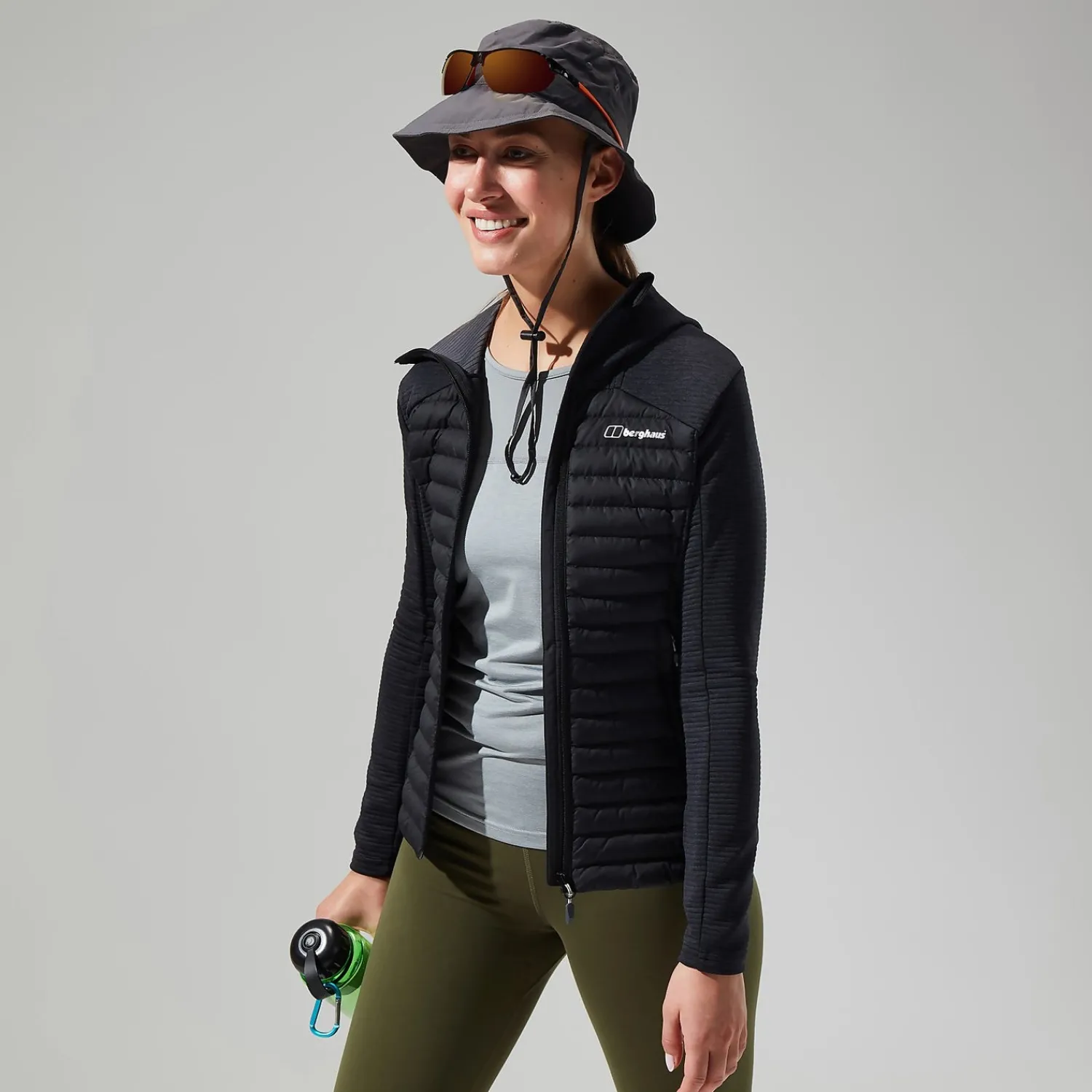 Berghaus Women's Nula Hybrid Jacket - Black Clearance