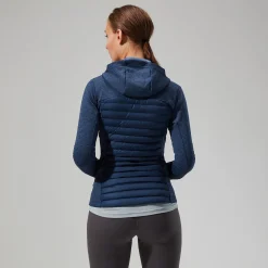 Berghaus Women's Nula Hybrid Jacket - Dark Blue Clearance