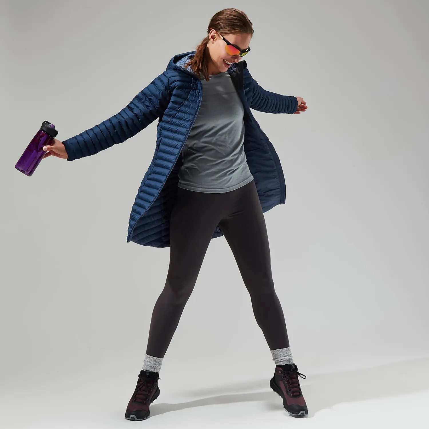 Berghaus Women's Nula Hybrid Jacket - Dark Blue Clearance