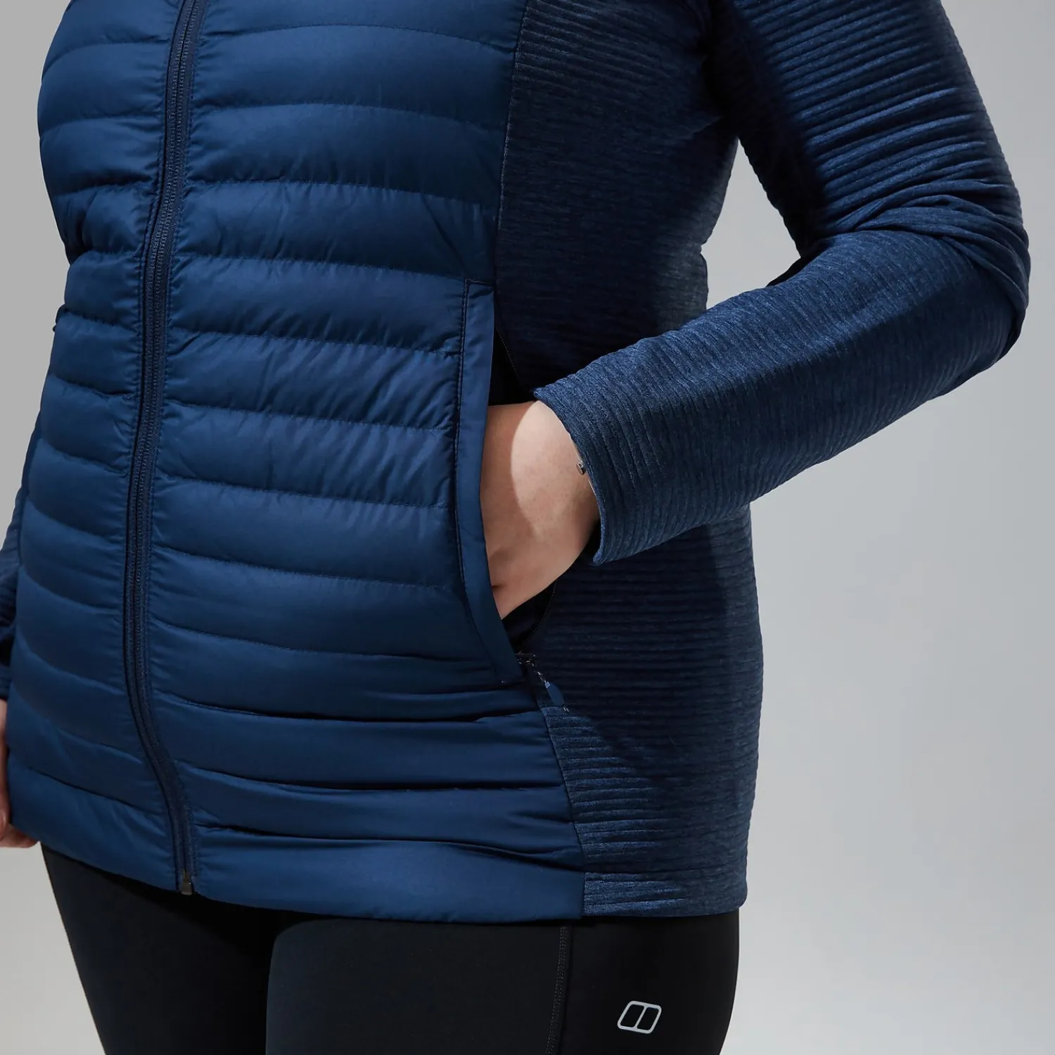Berghaus Women's Nula Hybrid Jacket - Dark Blue Clearance