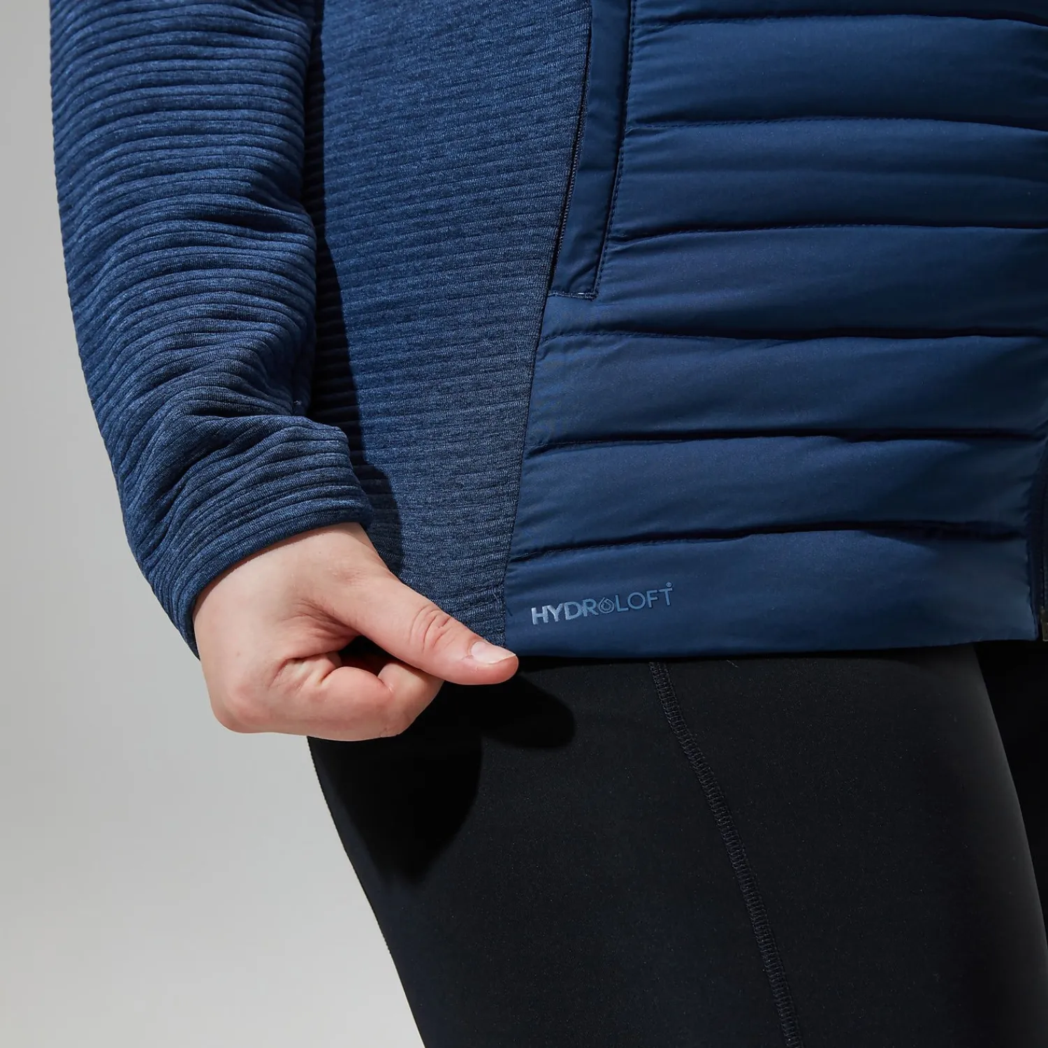 Berghaus Women's Nula Hybrid Jacket - Dark Blue Clearance