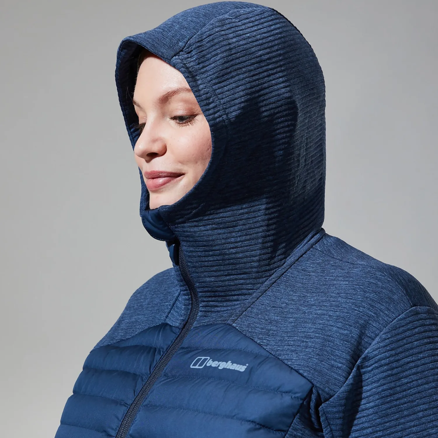 Berghaus Women's Nula Hybrid Jacket - Dark Blue Clearance