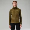 Berghaus Women's Nula Hybrid Synthetic Insulated Jacket - Green Outlet
