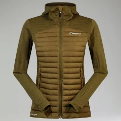 Berghaus Women's Nula Hybrid Synthetic Insulated Jacket - Green Outlet