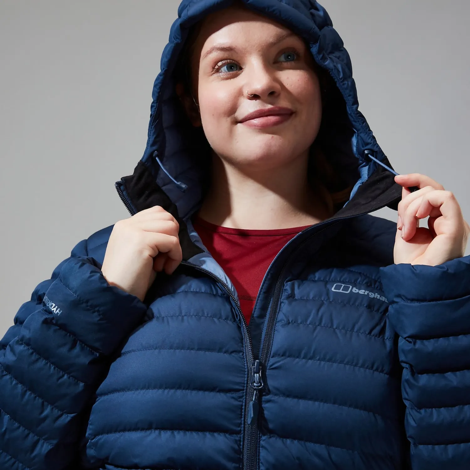 Berghaus Women's Nula Micro Jacket - Dark Blue Hot