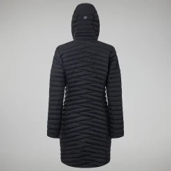 Berghaus Women's Nula Micro Jacket Long - Black Hot