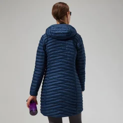Berghaus Women's Nula Micro Jacket Long - Dark Blue Sale