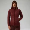 Berghaus Women's Nula Micro Synthetic Insulated Jacket - Red Fashion