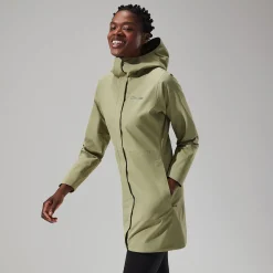 Berghaus Women's Omeara Long Jacket - Green Outlet