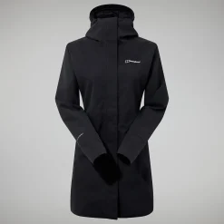 Berghaus Women's Omeara Long Jacket - Black Hot