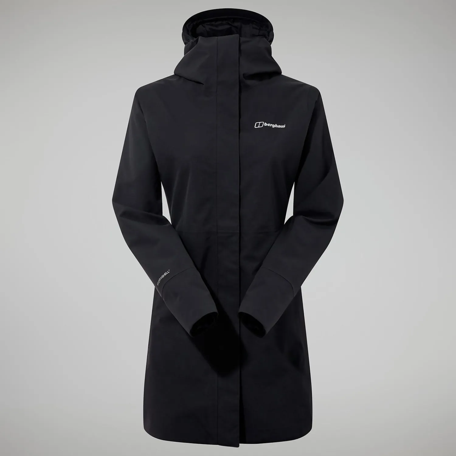 Berghaus Women's Omeara Long Jacket - Black Hot