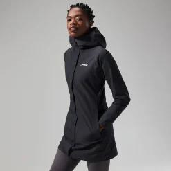 Berghaus Women's Omeara Long Jacket - Black Hot