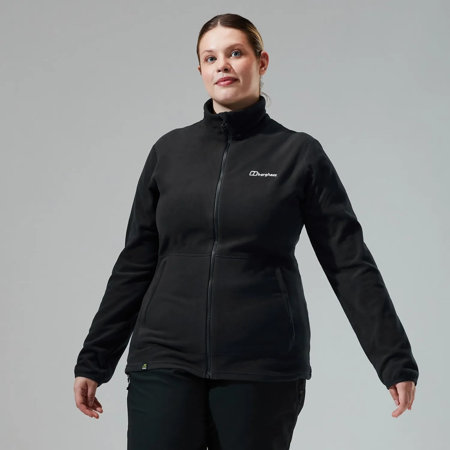Berghaus Women's Prism 2.0 Micro Full Zip InterActive - Black Hot