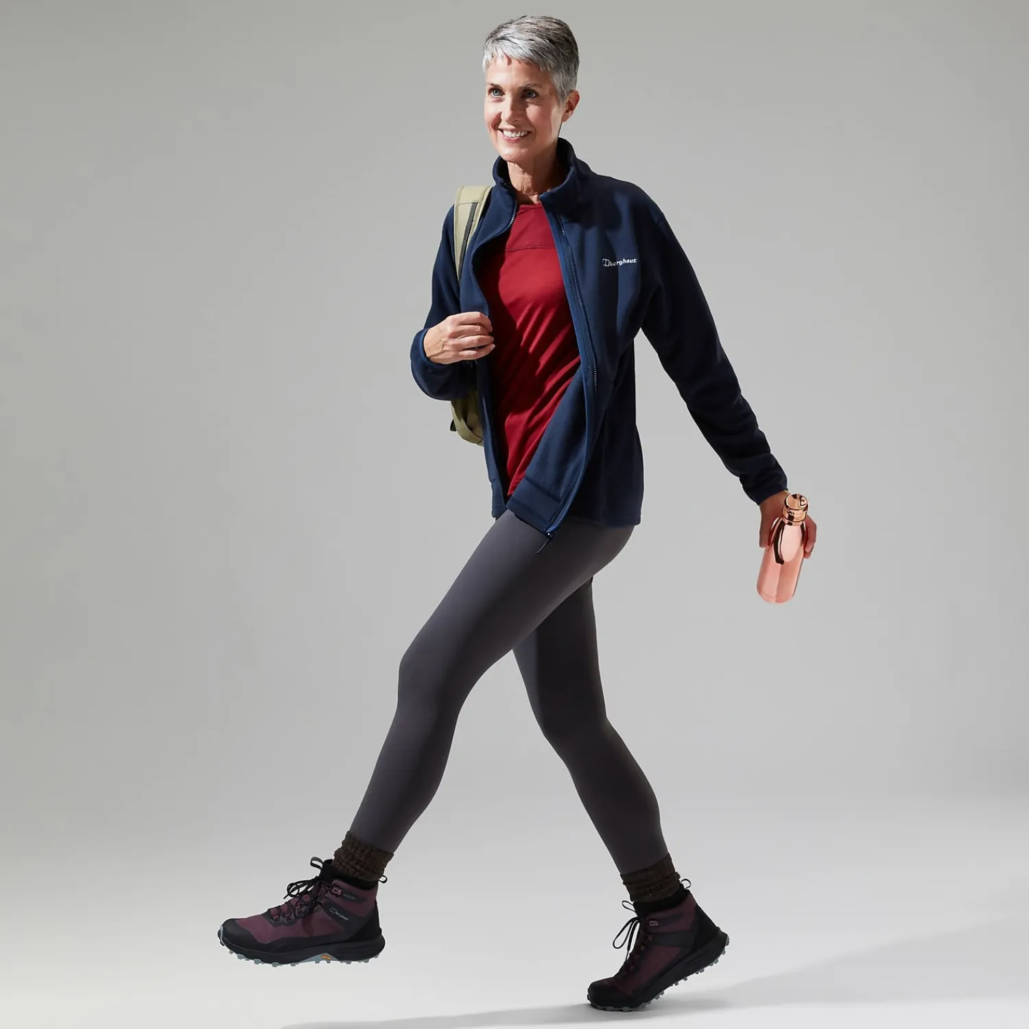 Berghaus Women's Prism 2.0 Micro Full Zip InterActive - Dark Blue Online