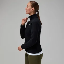 Berghaus Women's Prism 2.0 Micro Full Zip InterActive - Black Hot