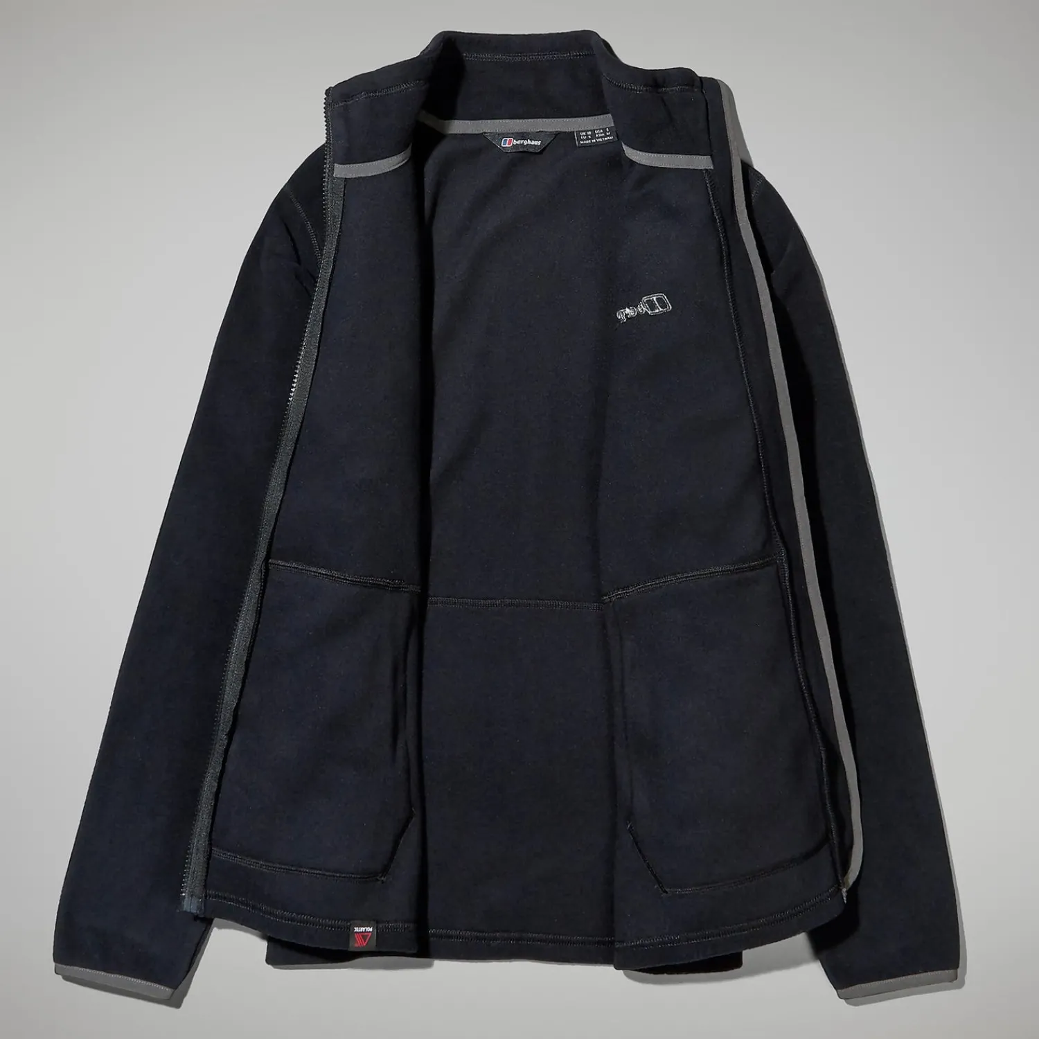 Berghaus Women's Prism 2.0 Micro Full Zip InterActive - Black Hot