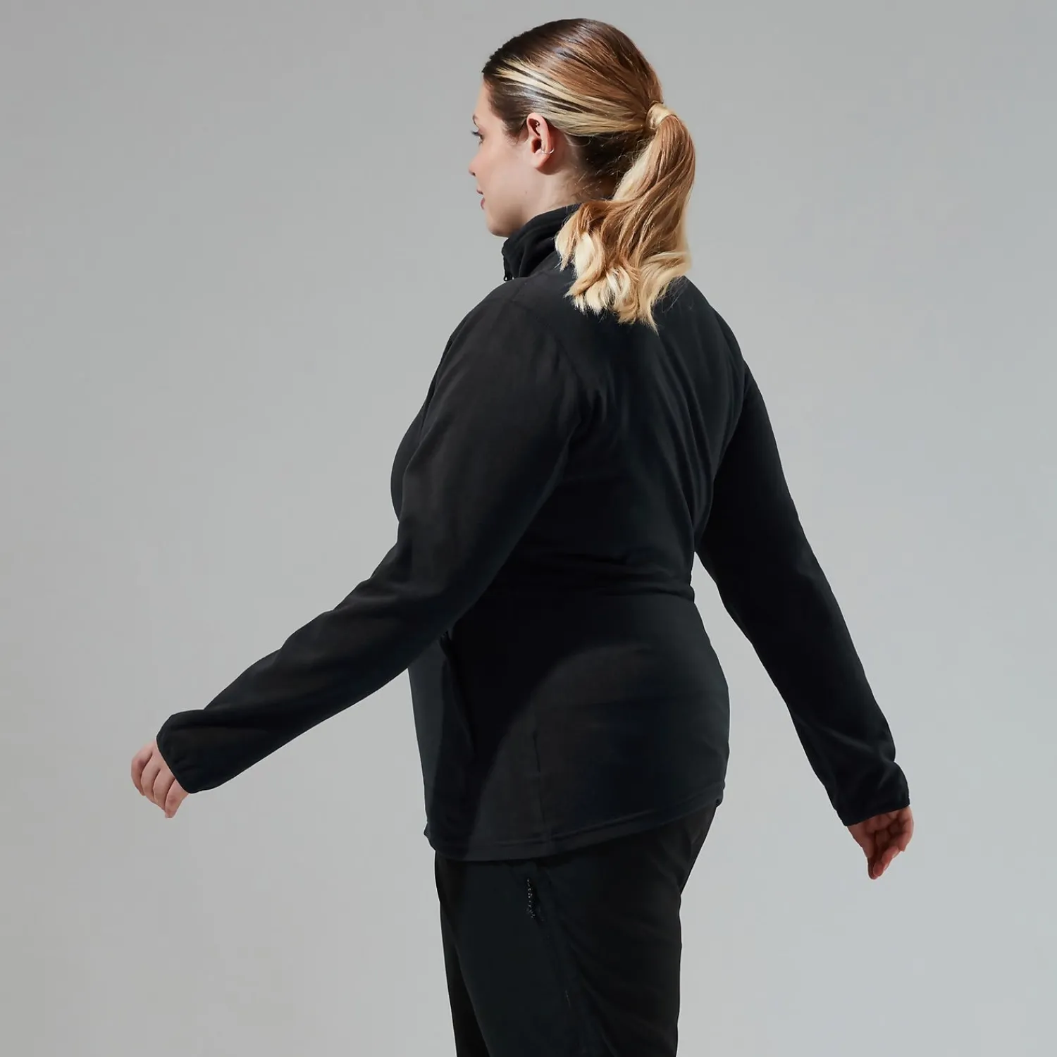 Berghaus Women's Prism 2.0 Micro Full Zip InterActive - Black Hot