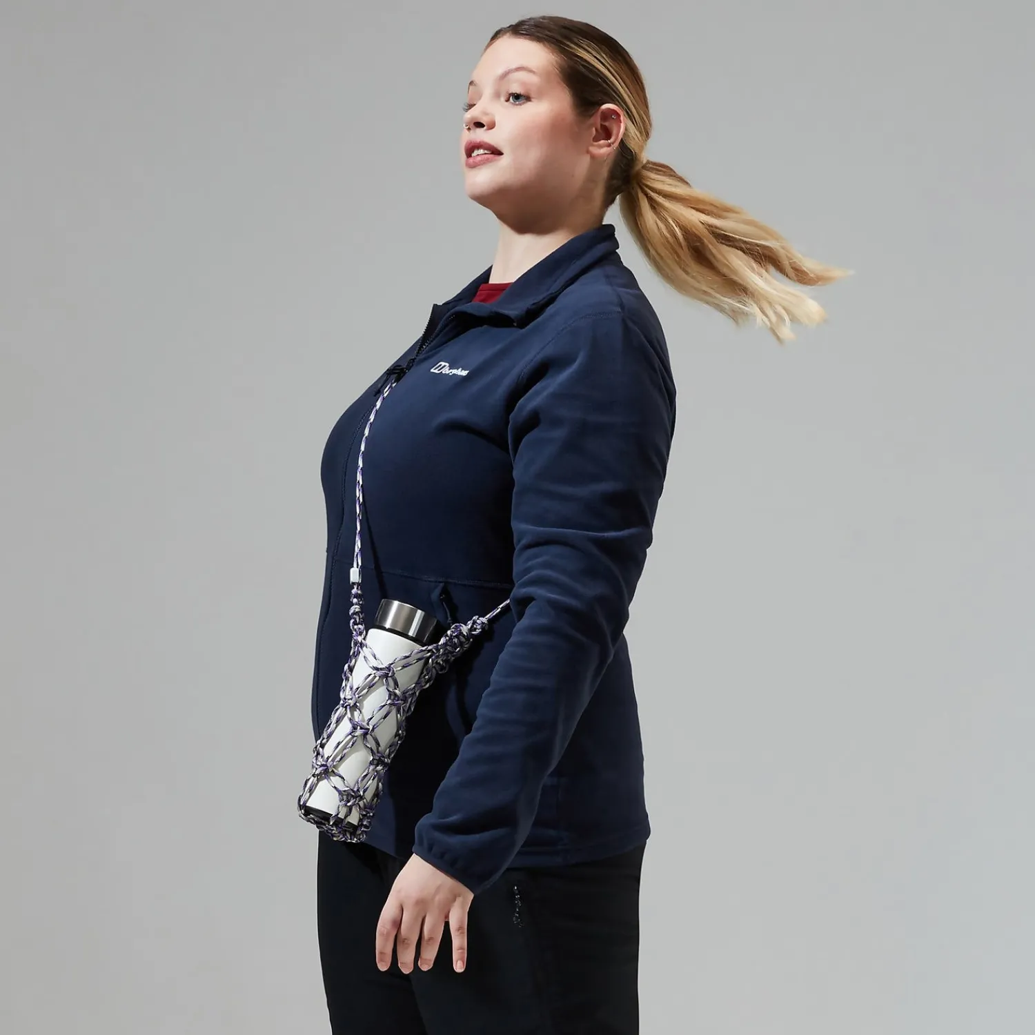 Berghaus Women's Prism 2.0 Micro Full Zip InterActive - Dark Blue Online