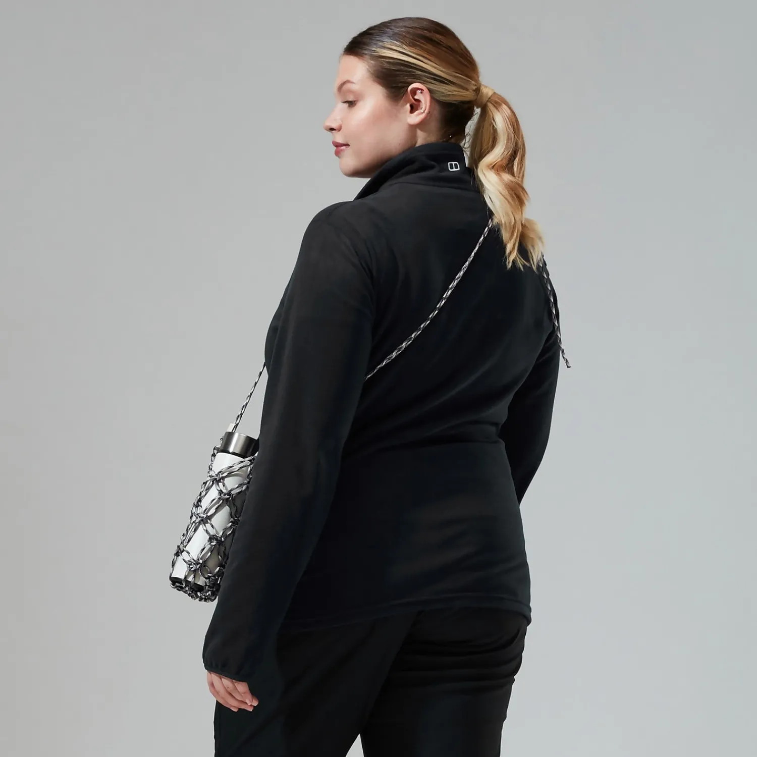 Berghaus Women's Prism 2.0 Micro Full Zip InterActive - Black Hot