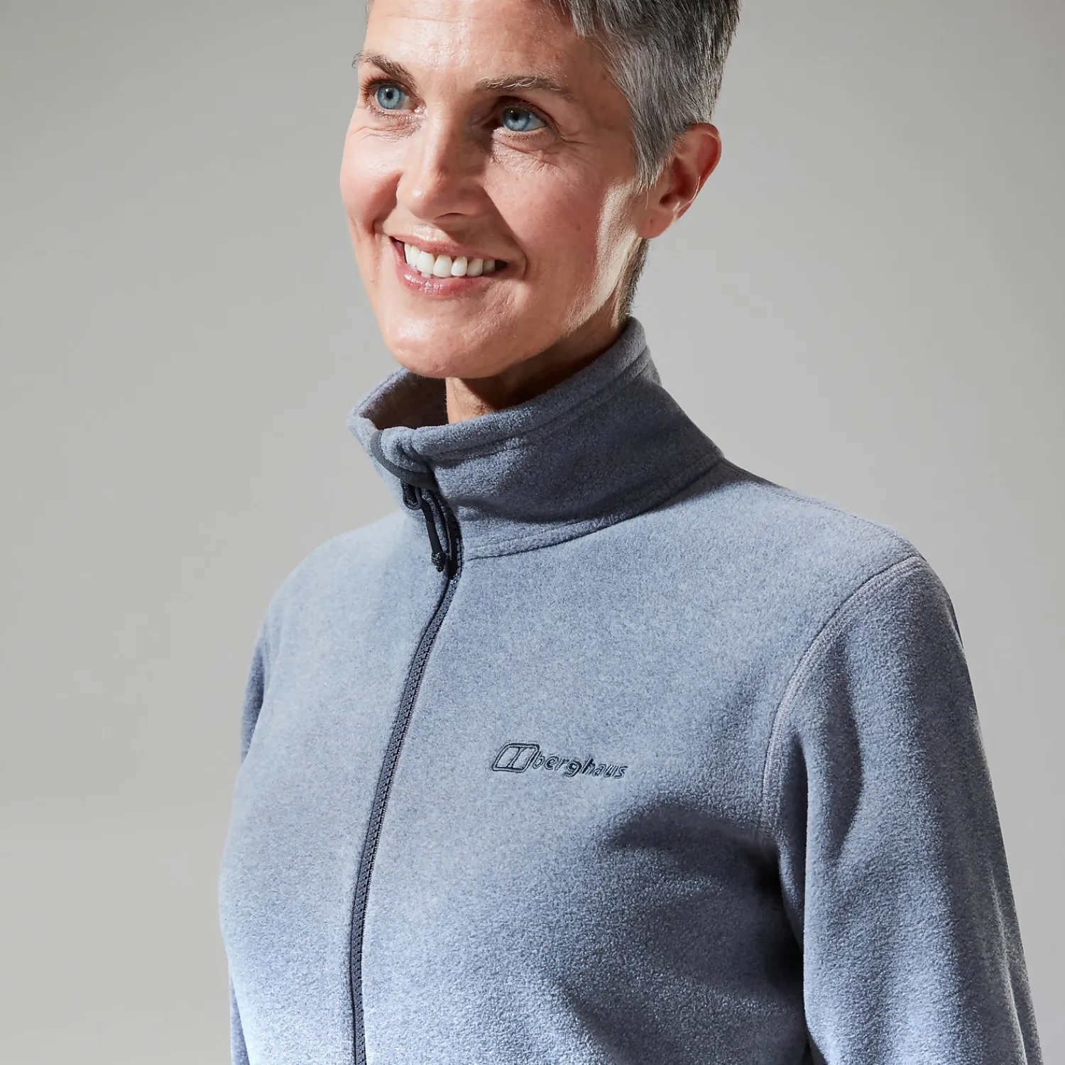 Berghaus Women's Prism 2.0 Micro Full Zip InterActive - Grey New