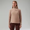 Berghaus Women's Prism 2.0 Micro Half Zip Polartec Fleece - Pink Outlet