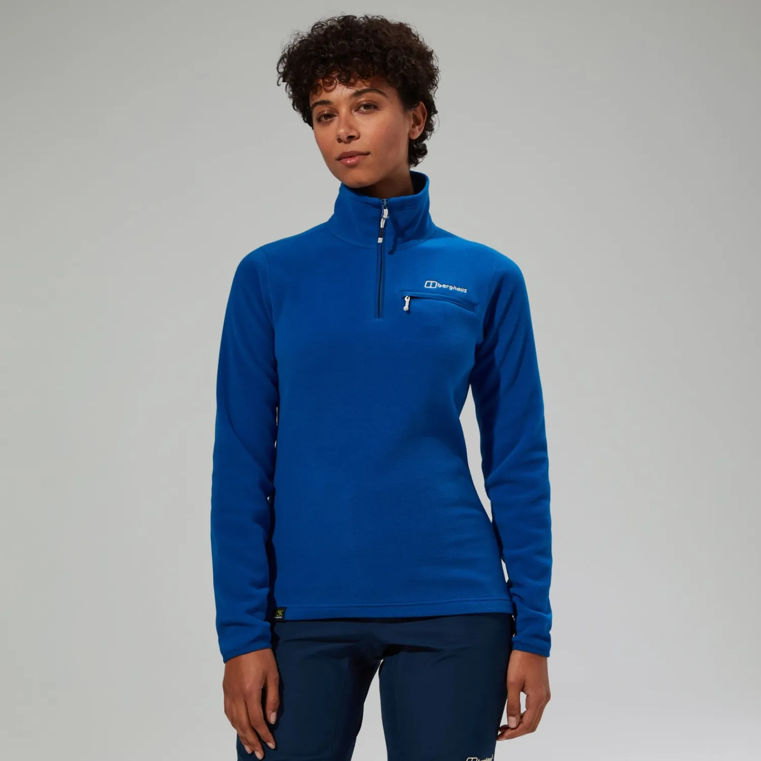 Berghaus Women's Prism 2.0 Micro Half Zip Polartec Fleece - Blue Hot