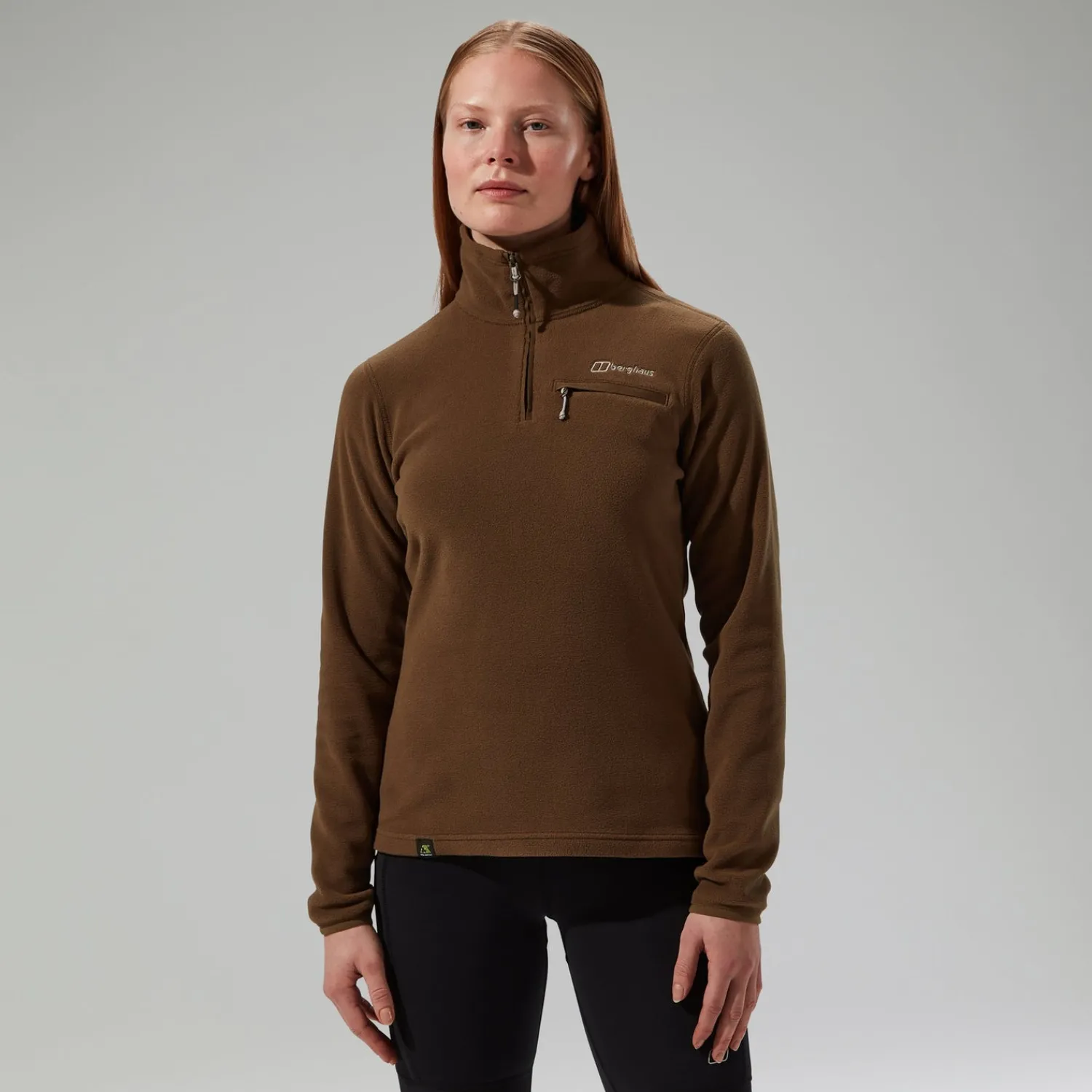Berghaus Women's Prism 2.0 Micro Half Zip Polartec Fleece - Brown Best