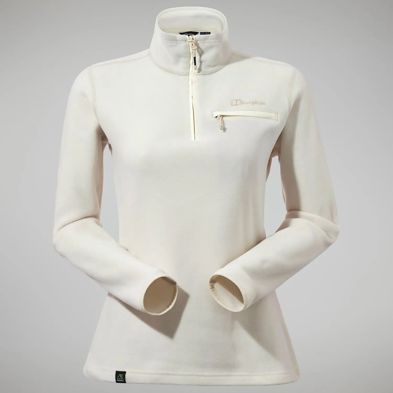 Berghaus Women's Prism 2.0 Micro Half Zip Fleece - Natural Outlet