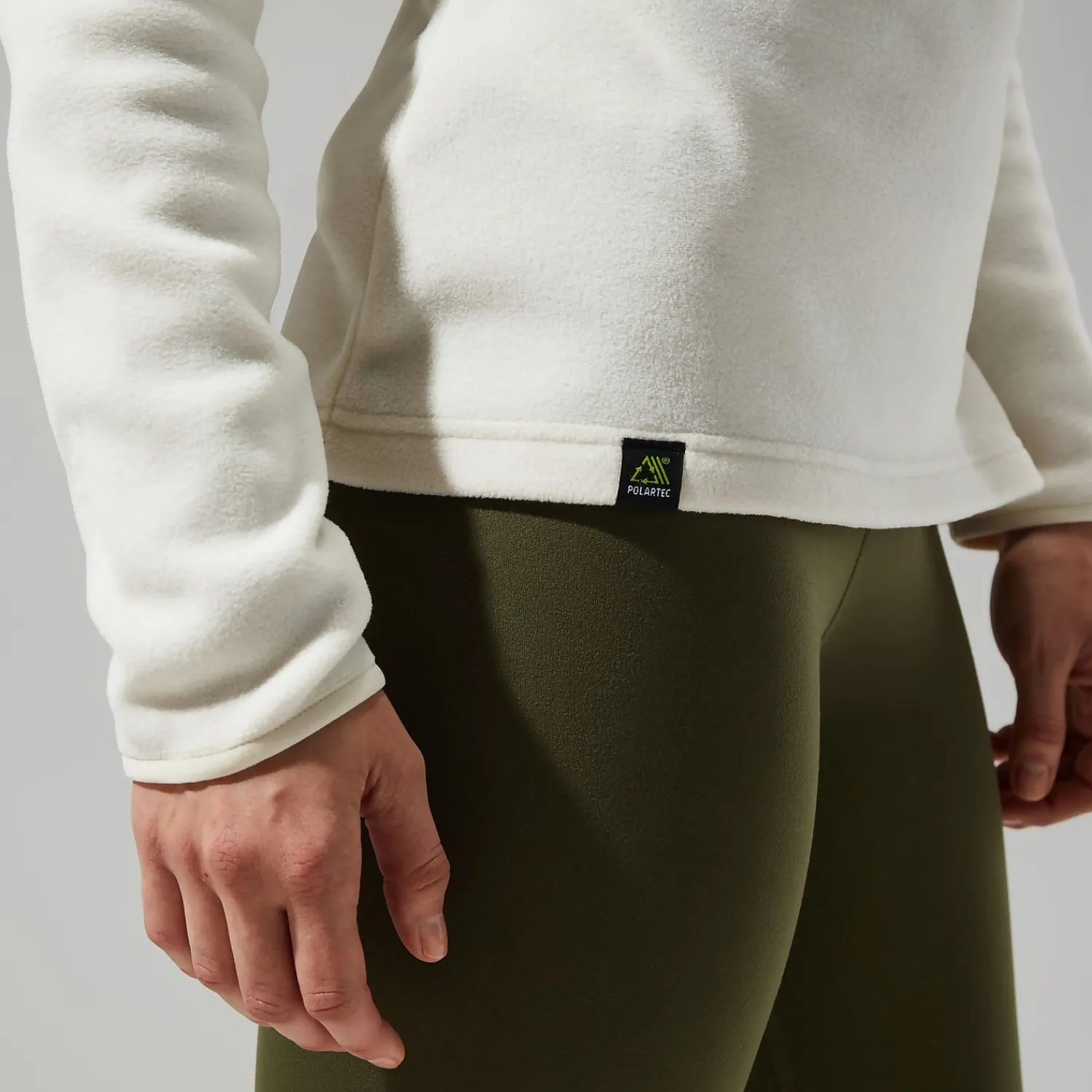 Berghaus Women's Prism 2.0 Micro Half Zip Fleece - Natural Outlet