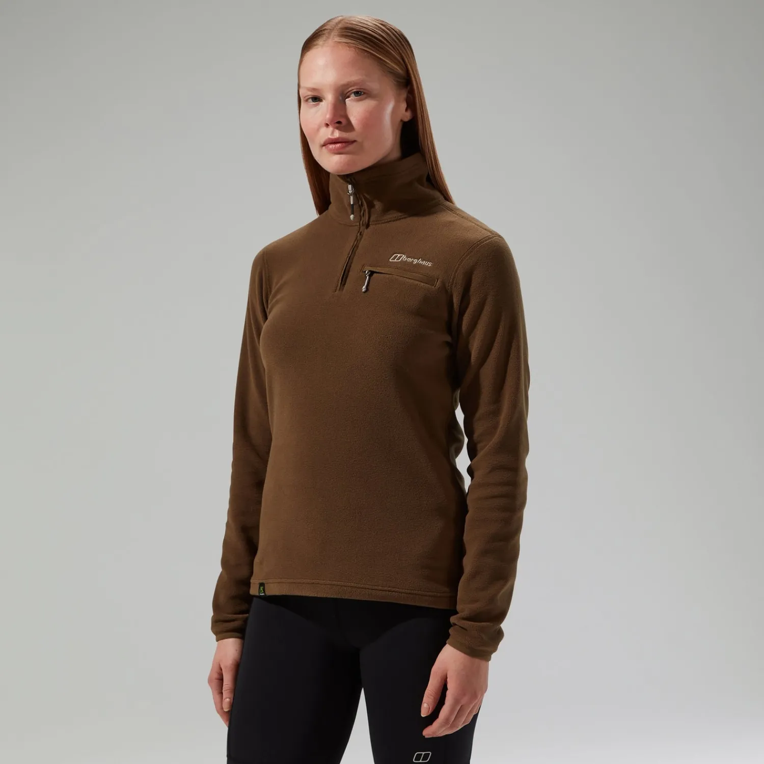 Berghaus Women's Prism 2.0 Micro Half Zip Polartec Fleece - Brown Best