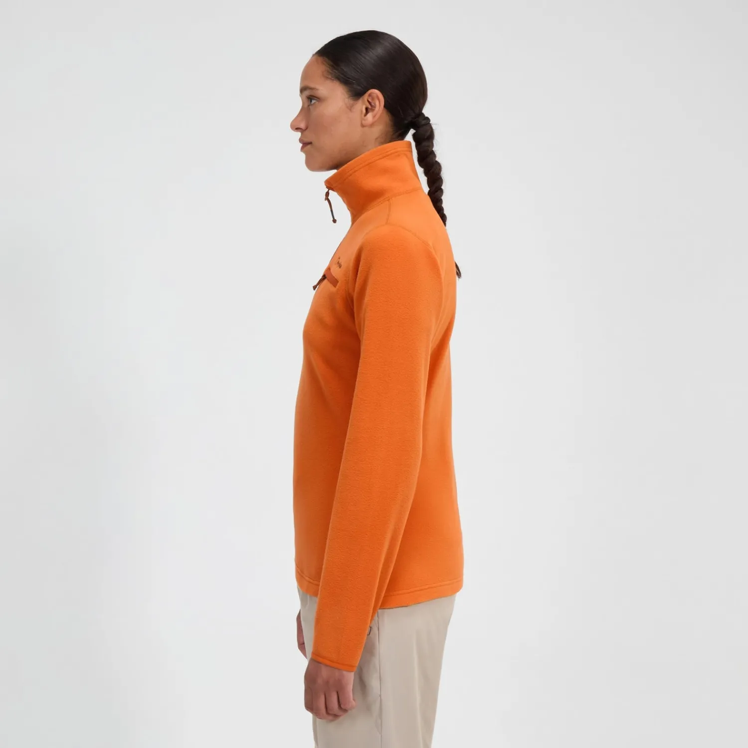 Berghaus Women's Prism 2.0 Micro Half Zip Polartec Fleece - Orange Discount