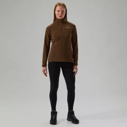 Berghaus Women's Prism 2.0 Micro Half Zip Polartec Fleece - Brown Best