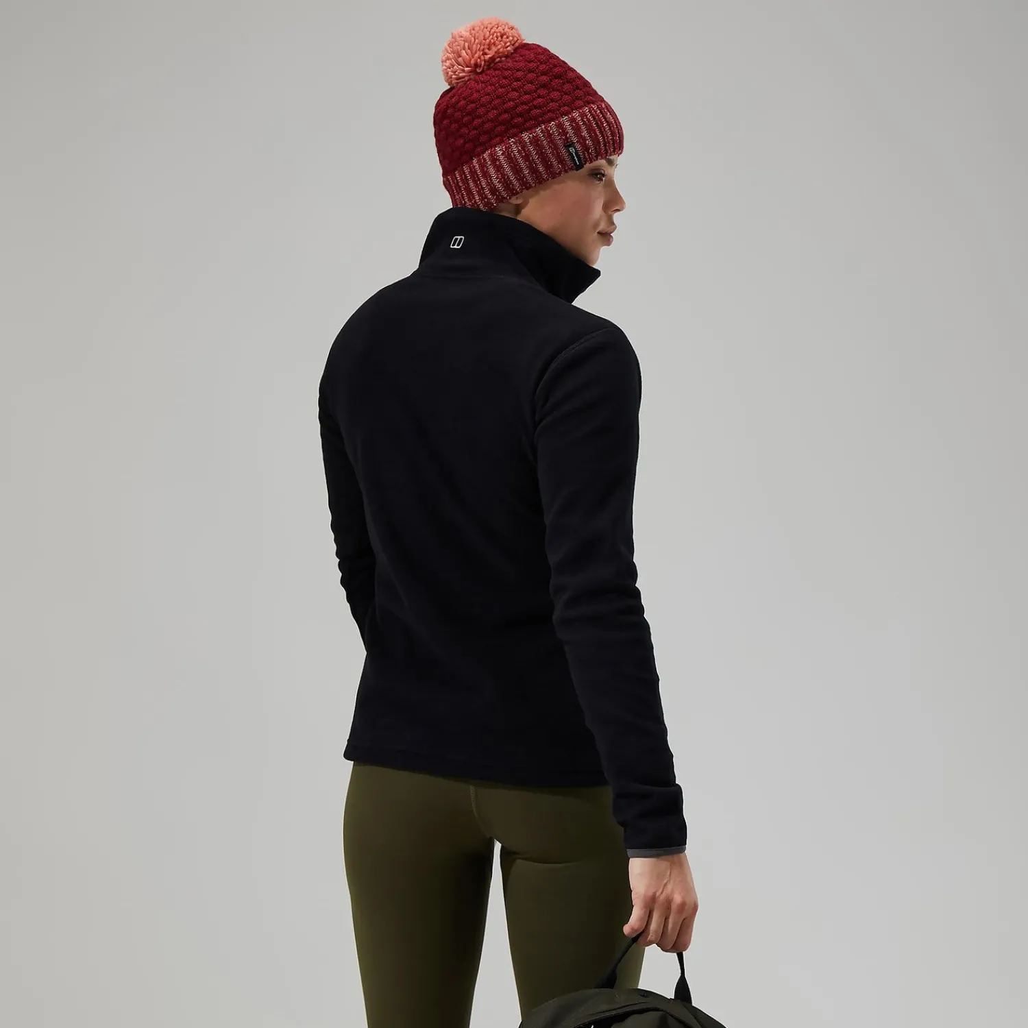 Berghaus Women's Prism 2.0 Micro Half Zip - Black/Black Clearance