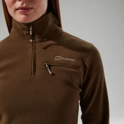 Berghaus Women's Prism 2.0 Micro Half Zip Polartec Fleece - Brown Best