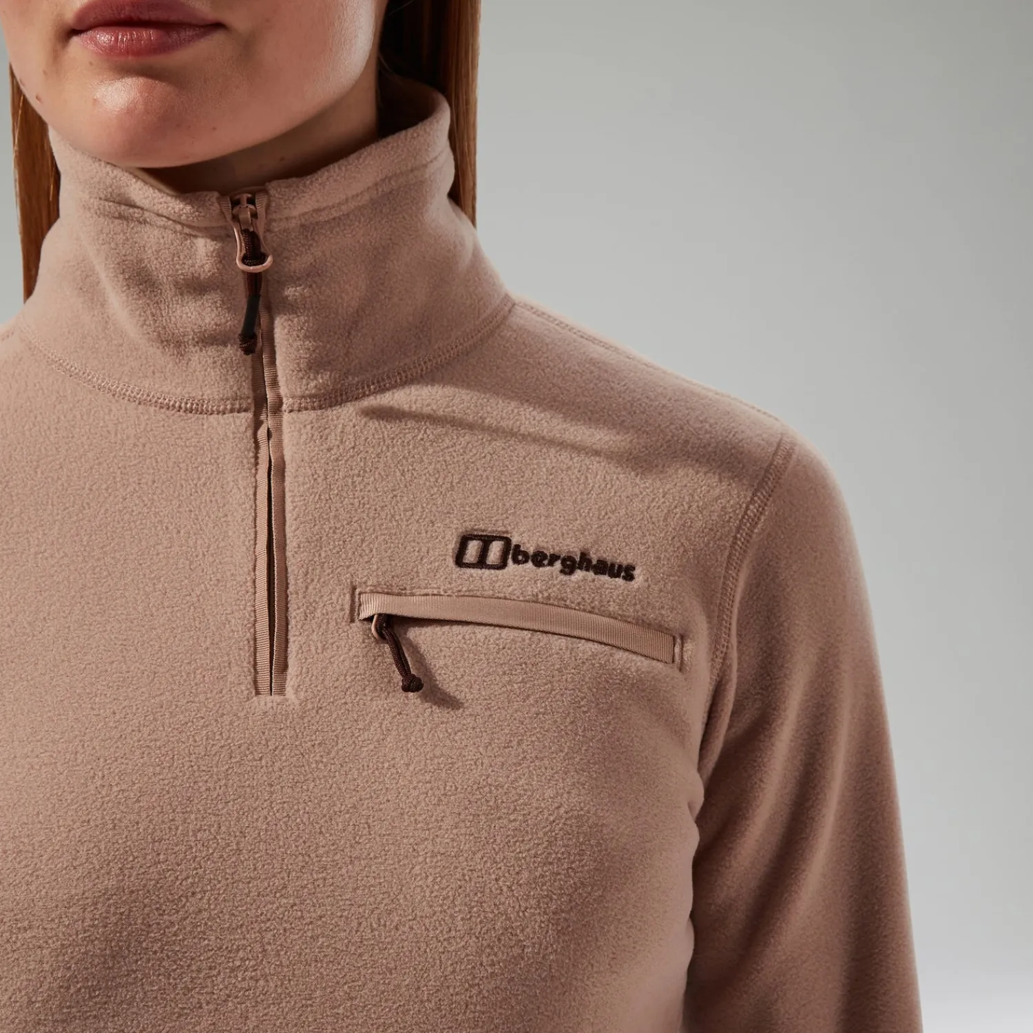 Berghaus Women's Prism 2.0 Micro Half Zip Polartec Fleece - Pink Outlet