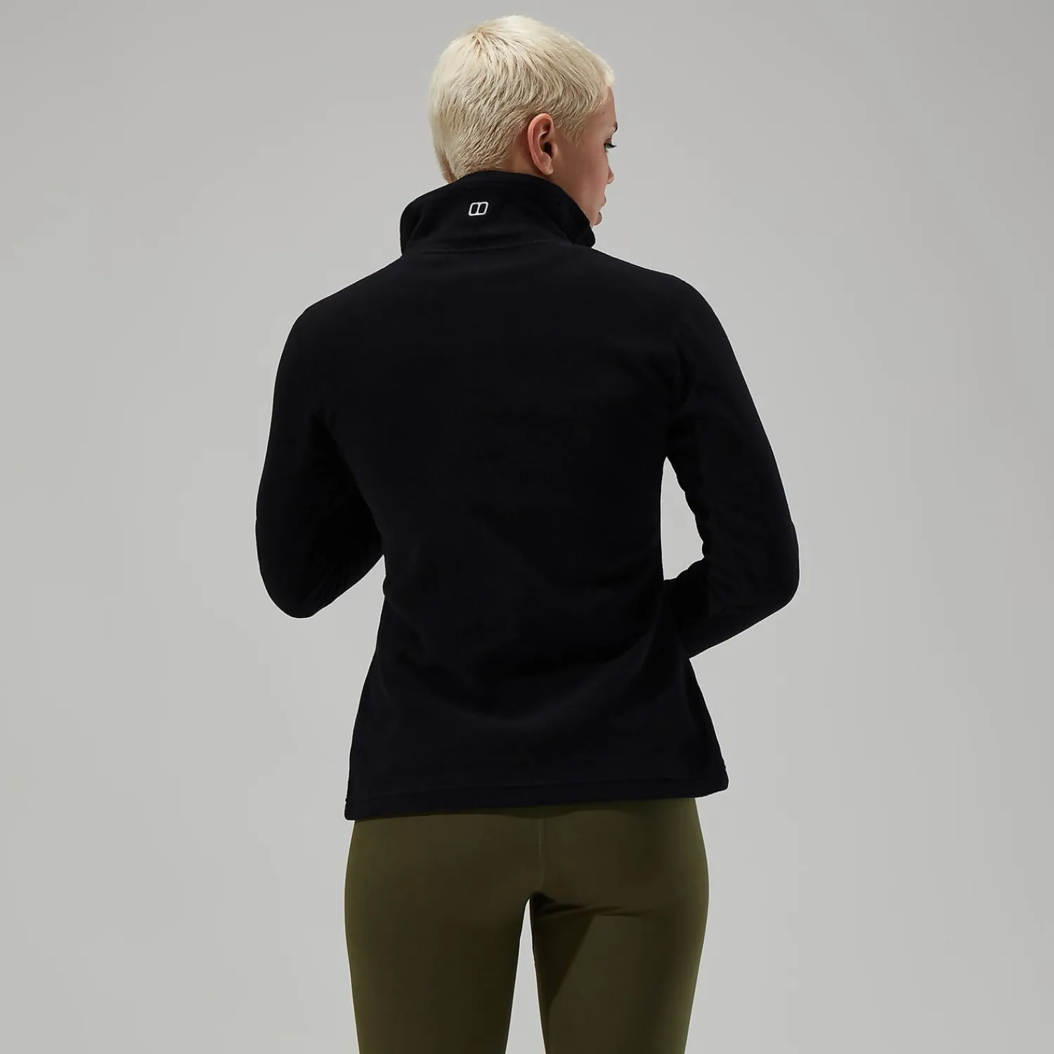Berghaus Women's Prism 2.0 Micro Half Zip - Black/Black Clearance